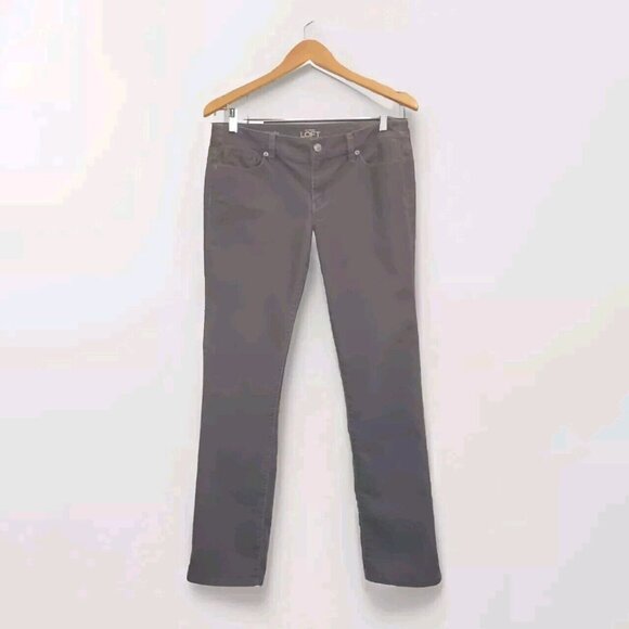 LOFT Pants - Ann Taylor LOFT Women's Size 29/8P Modern Straight Corduroy Pants Light Academia
